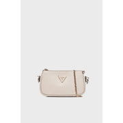 Guess Noelle Double Pouch Crossbody - Taupe