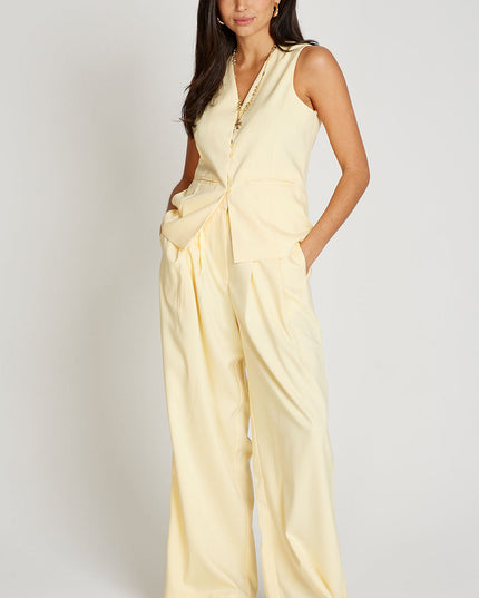 Butter Yellow Waistcoat