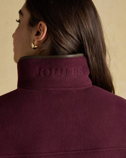 Heritage Burgundy Quarter Zip Fleece