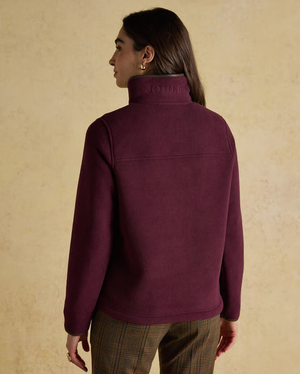 Heritage Burgundy Quarter Zip Fleece