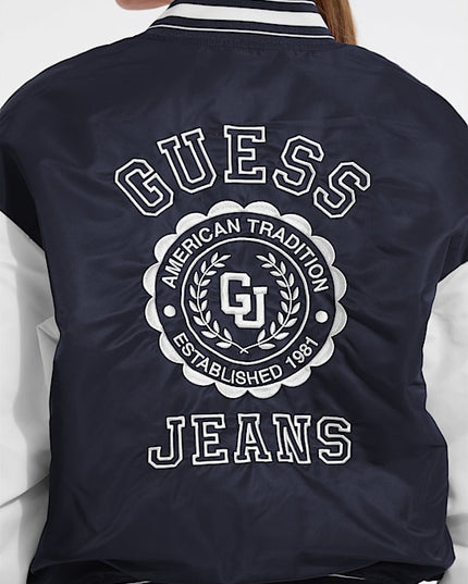 Guess Jeans Varsity Jacket - Black
