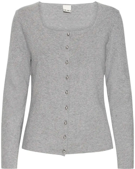 Clarissa Cardigan - Grey Melange