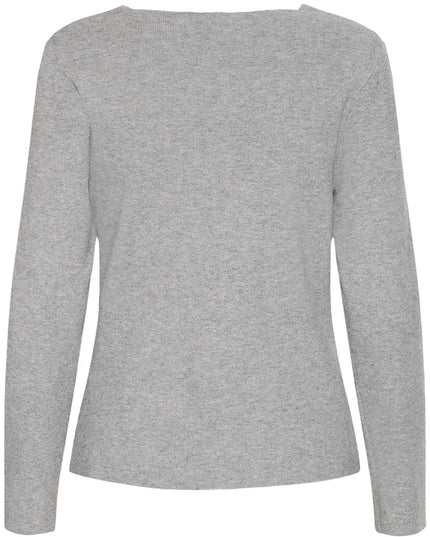 Clarissa Cardigan - Grey Melange