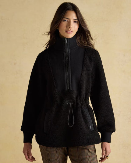 Joules Thurleston Borg Fleece - Black