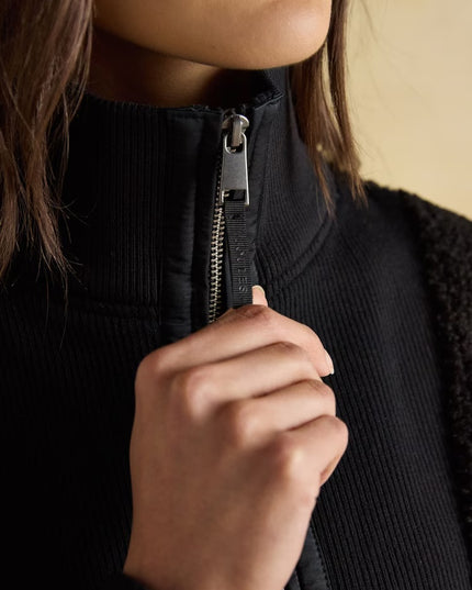 Joules Thurleston Borg Fleece - Black