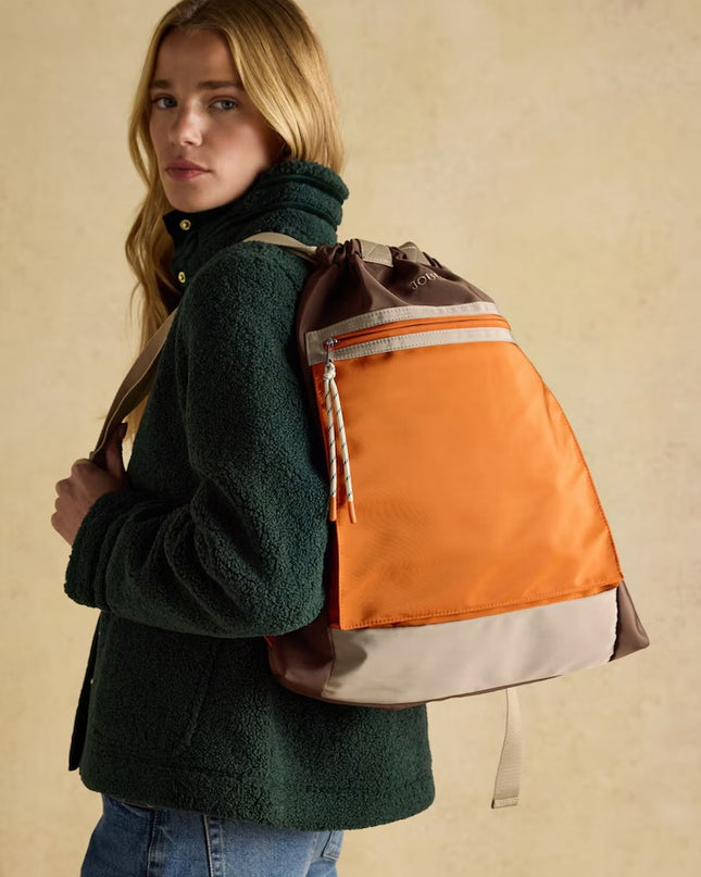 Peplow Rucksack - Brown/Orange