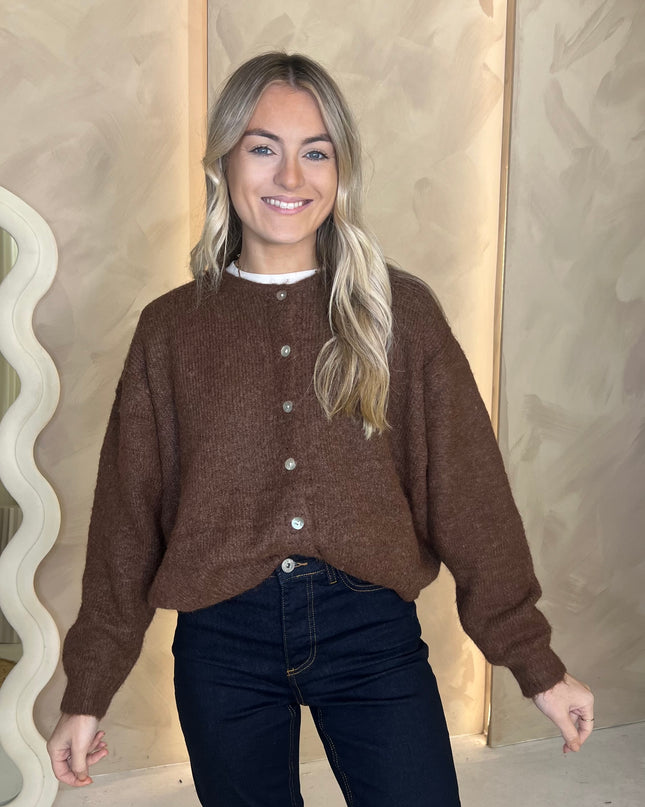 Lucy Cardigan - Coffee