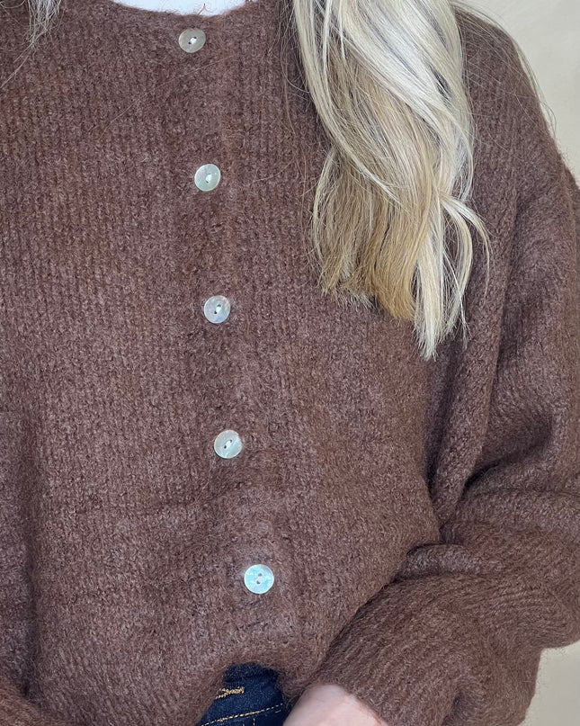Lucy Cardigan - Coffee