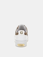 Guess Gianele 4G Peony Logo Sneakers - Beige