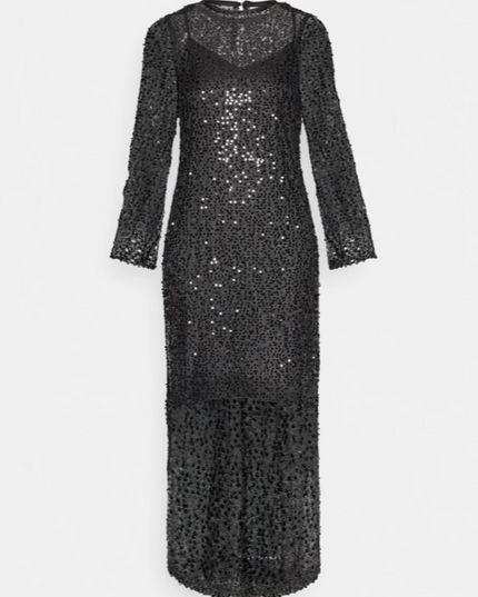 Dance Sequin Dress - Black
