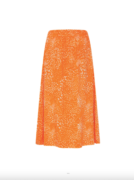 Jernie Skirt - Persimmon Orange
