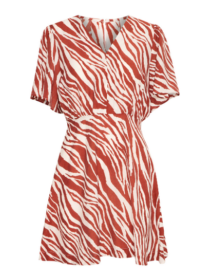 Yardeen Dress - Fired Brick Anima