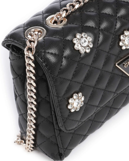 Guess Everlee Mini Crossbody - Black