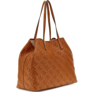 Guess Adelasia Large 2 In 1 Tote - Caramel