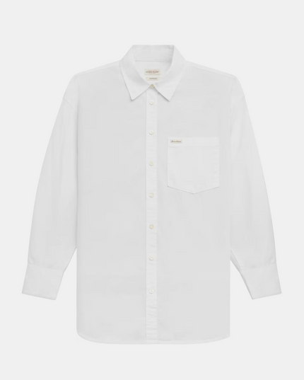 Guess Jeans Oversized Pocket Shirt - White