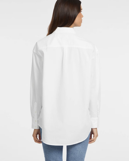 Guess Jeans Oversized Pocket Shirt - White