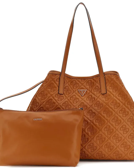 Guess Adelasia Large 2 In 1 Tote - Caramel