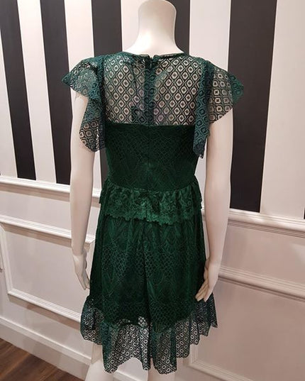 Guess Angelica Lace Dress - Green
