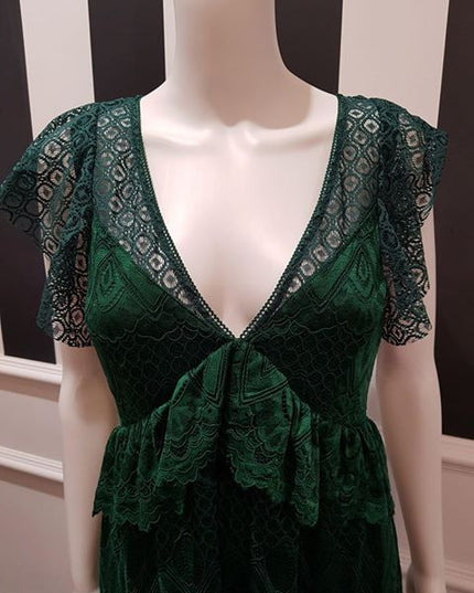 Guess Angelica Lace Dress - Green