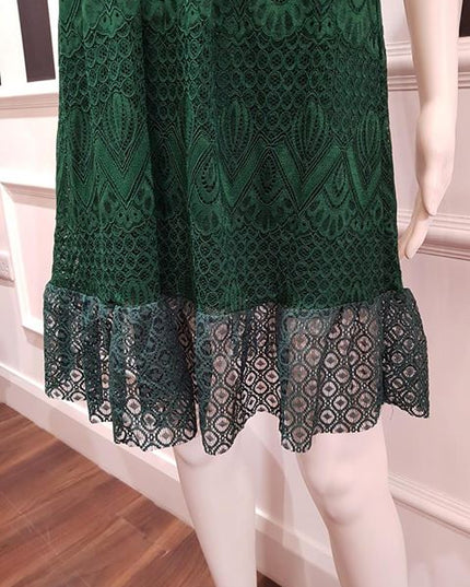 Guess Angelica Lace Dress - Green