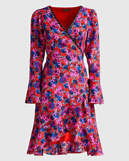 Guess Thea Dress - Red Multi