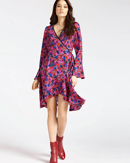 Guess Thea Dress - Red Multi
