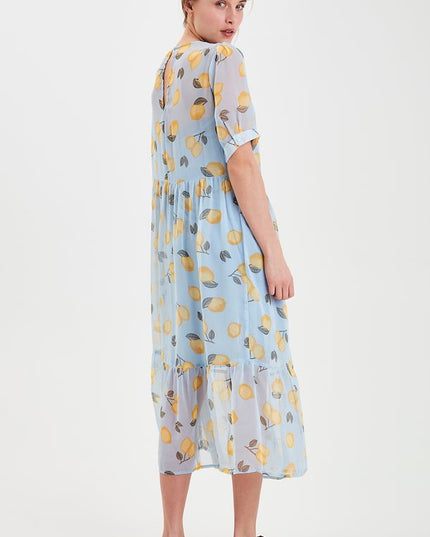 Kamala Dress - Cashmere Blue