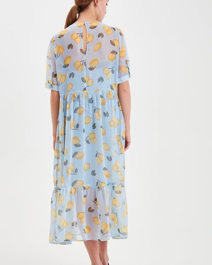Kamala Dress - Cashmere Blue