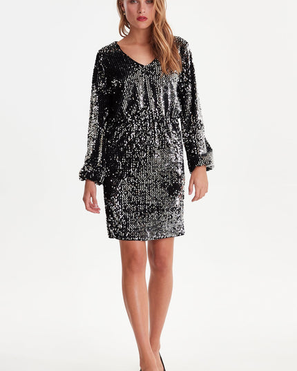 Wilde Dress - Silver Sparkle