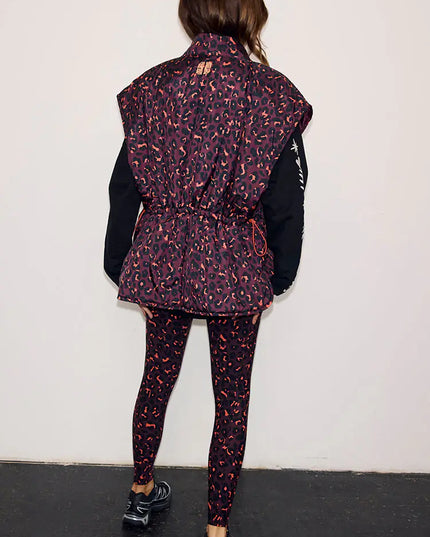 Dark Leopard Gilet
