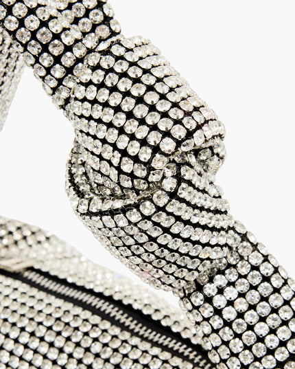 French Connection Knot Diamante Bag