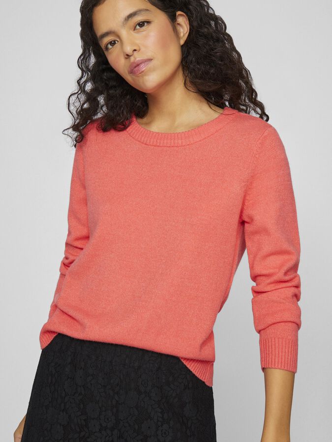 Viril V-Neck Knitted Pullover- Dubarry