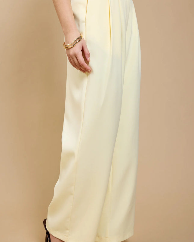 Verity Lemon Wide Leg Trousers