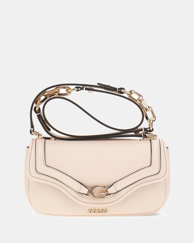 Guess Dea Mini Crossbody Flap - Off White