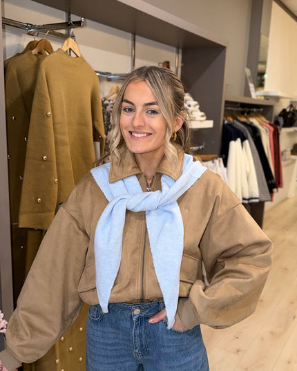 Triangle Scarf - Powder Blue