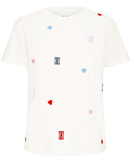 Camino T-Shirt - Cloud Dancer/Multi