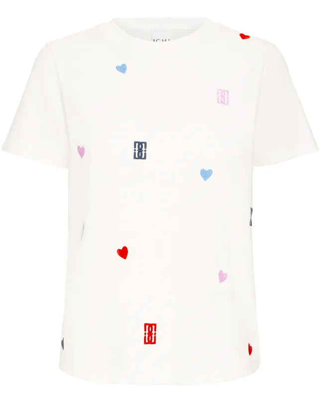 Camino T-Shirt - Cloud Dancer/Multi