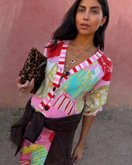 Pink Dallas Cardigan