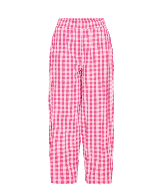Felica Pants - Very Berry/Pink Check