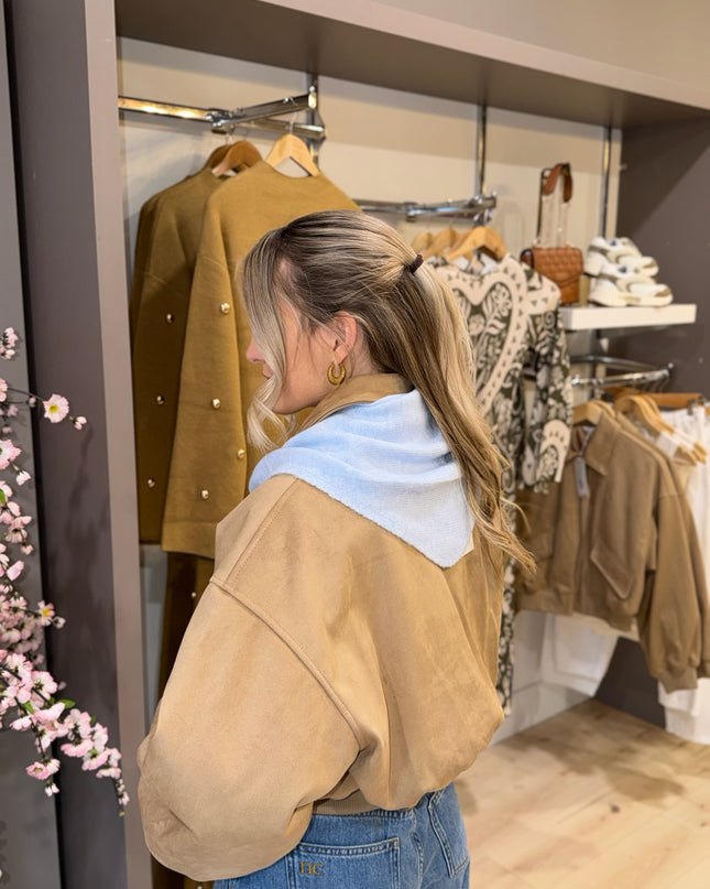 Triangle Scarf - Powder Blue