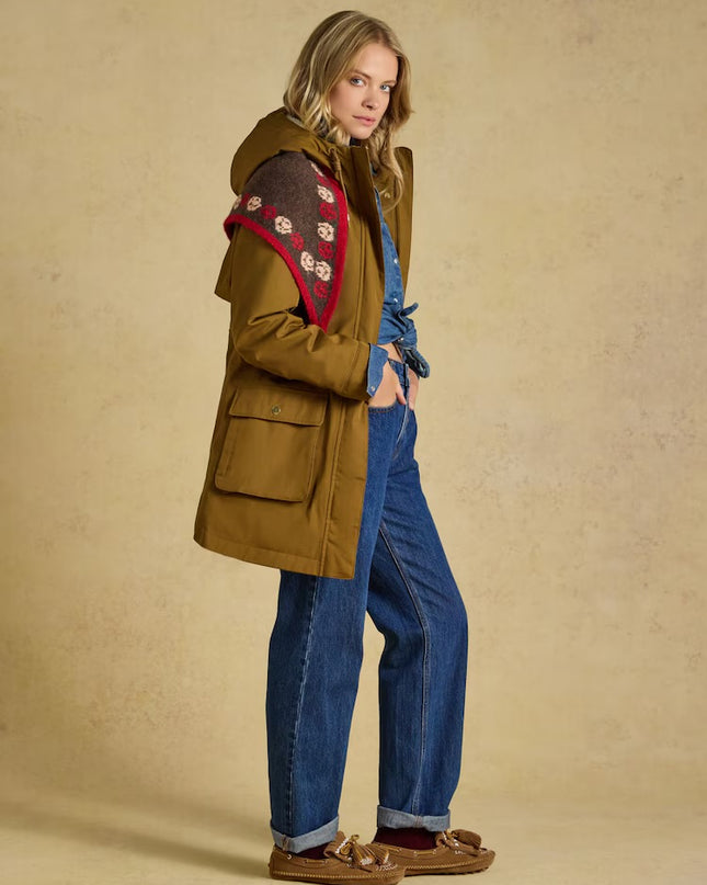 Joules Evercosy Raincoat With Hood - Olive