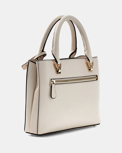 Guess Noelle Saffiano Handbag - Taupe