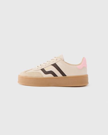 Gant Cuzmani Sneaker - Beige/Brown/Pink