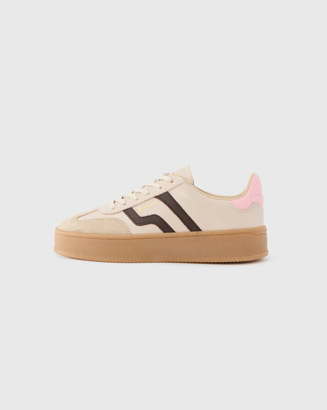 Gant Cuzmani Sneaker - Beige/Brown/Pink