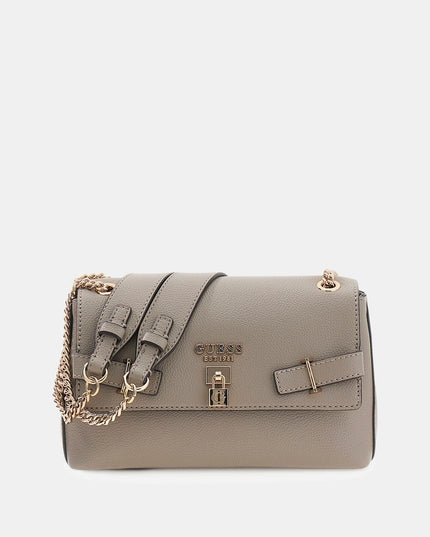 Guess Yesba Convertible Crossbody Flap - Dark Taupe