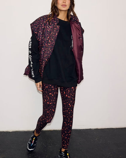 Dark Leopard Leggings