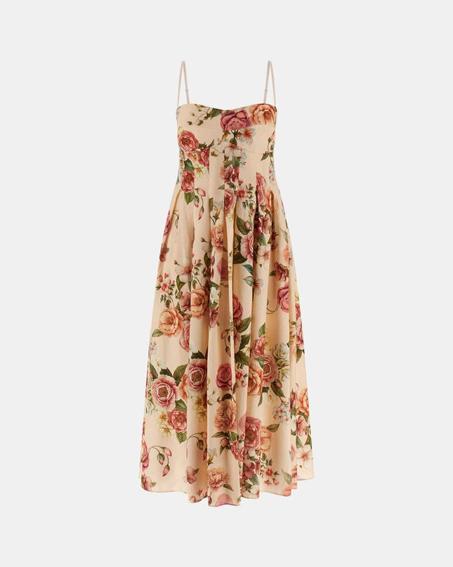 Guess Bria Midi Linen Dress