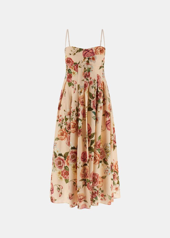 Guess Bria Midi Linen Dress