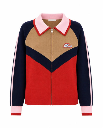 Hanshin Cardigan - Red