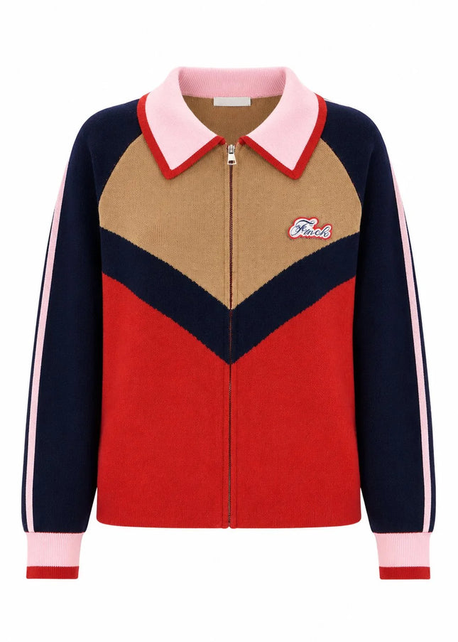 Hanshin Cardigan - Red
